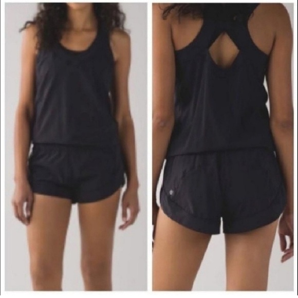 Lululemon Speedy Runsie Romper Size 4 - Picture 1 of 7
